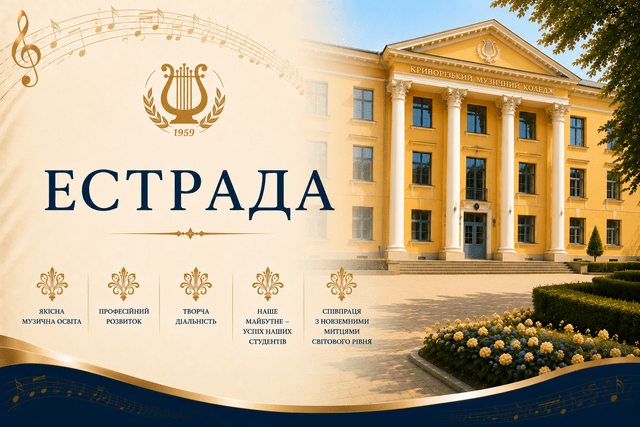 Музичне мистецтво - Профілізація"Естрада"