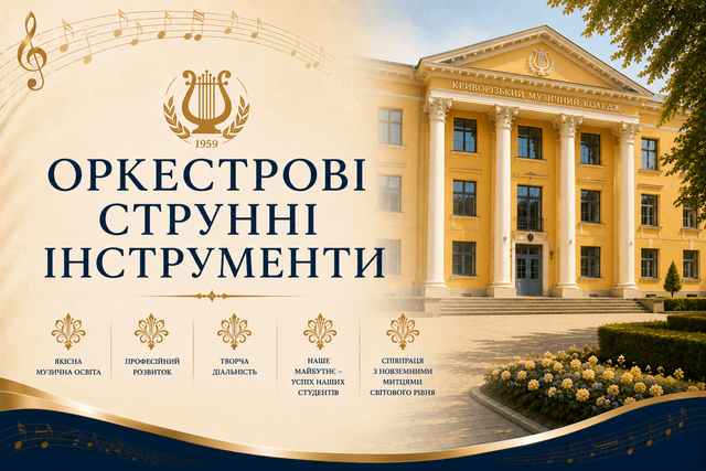 Музичне мистецтво - Профілізація "Оркестрові струнні інструменти"